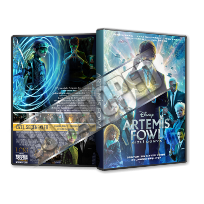 Artemis Fowl - 2020 Türkçe Dvd Cover Tasarımı